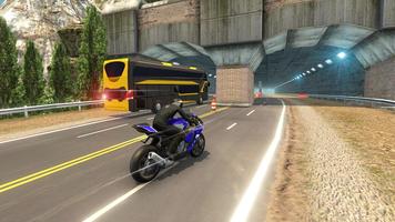 Bike VS Bus Racing Games poster