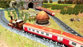 Real Indian Train Sim Games 22 captura de pantalla 1