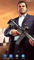GTA 5 GAME ART WALLPAPER 海報