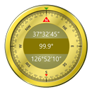 Goldene Kompass & GPS Full HD APK