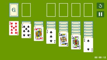 Poster Solitaire Card Game
