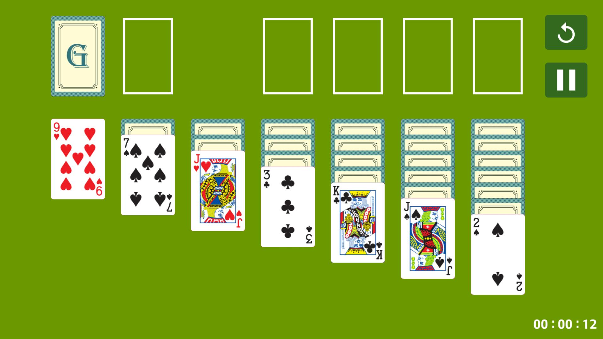 Игра пасьянс карточки