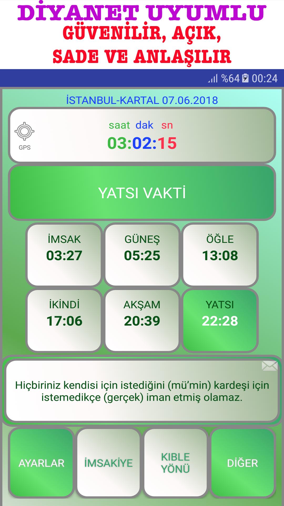 2018 Istanbul Imsakiye Sahur Ve Iftar Vakti Diyanet Namaz Vakitleri Yasam Haberleri