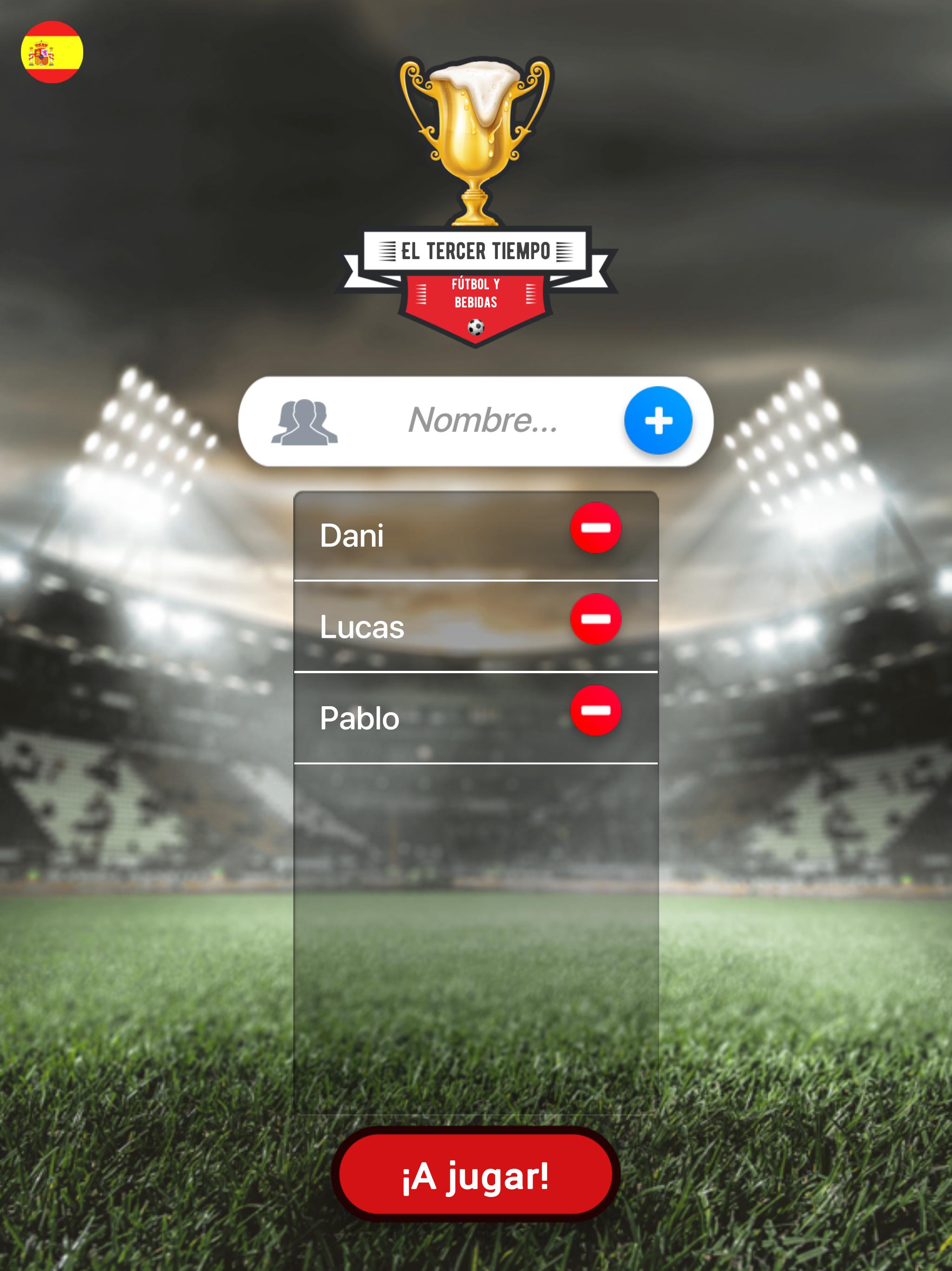 Tercer Tiempo Juego De Beber Y Futbol En Directo For Android Apk Download - directo jugando a roblox con vosotros youtube