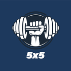 5x5 Weight Lifting Workout and fitness tracker আইকন