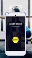 Poster Gluteo 101 Fitness - Esercizi allenamento glutei