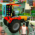 jeux de tracteur 3d - tracteur icône