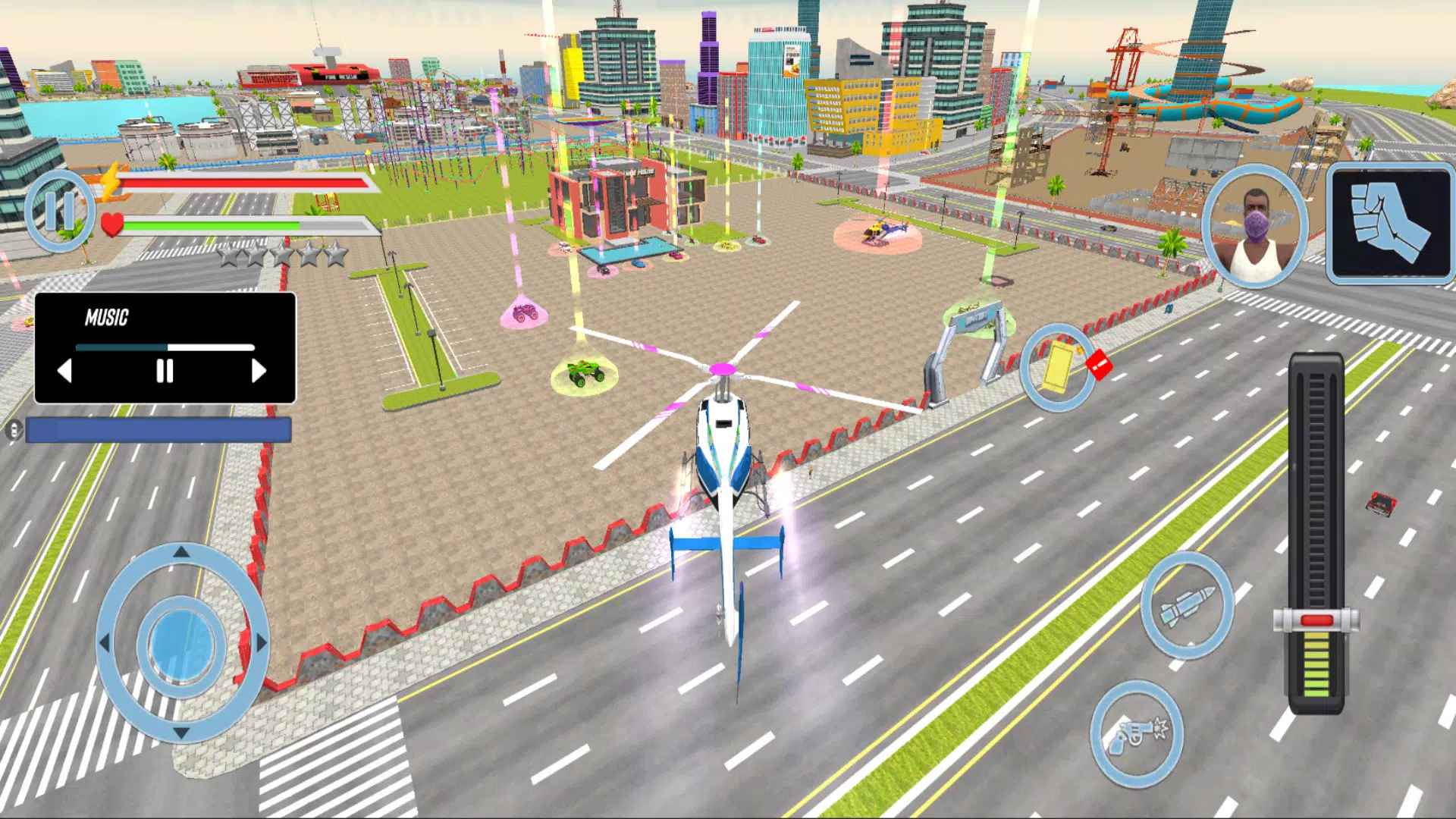 City Gangster Crime Car Games