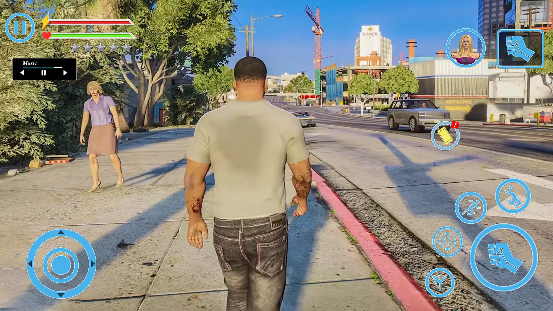 City Gangster Crime Car Games