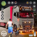 US Truck Driving 3D Truck Game icône