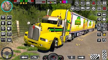 US Truck Driving 3D Truck Game capture d'écran 1
