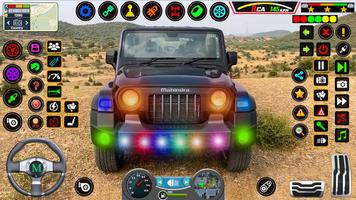 US Offroad Jeep Driving Games Affiche