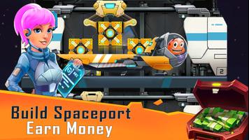 Space Port Idle Tycoon ポスター