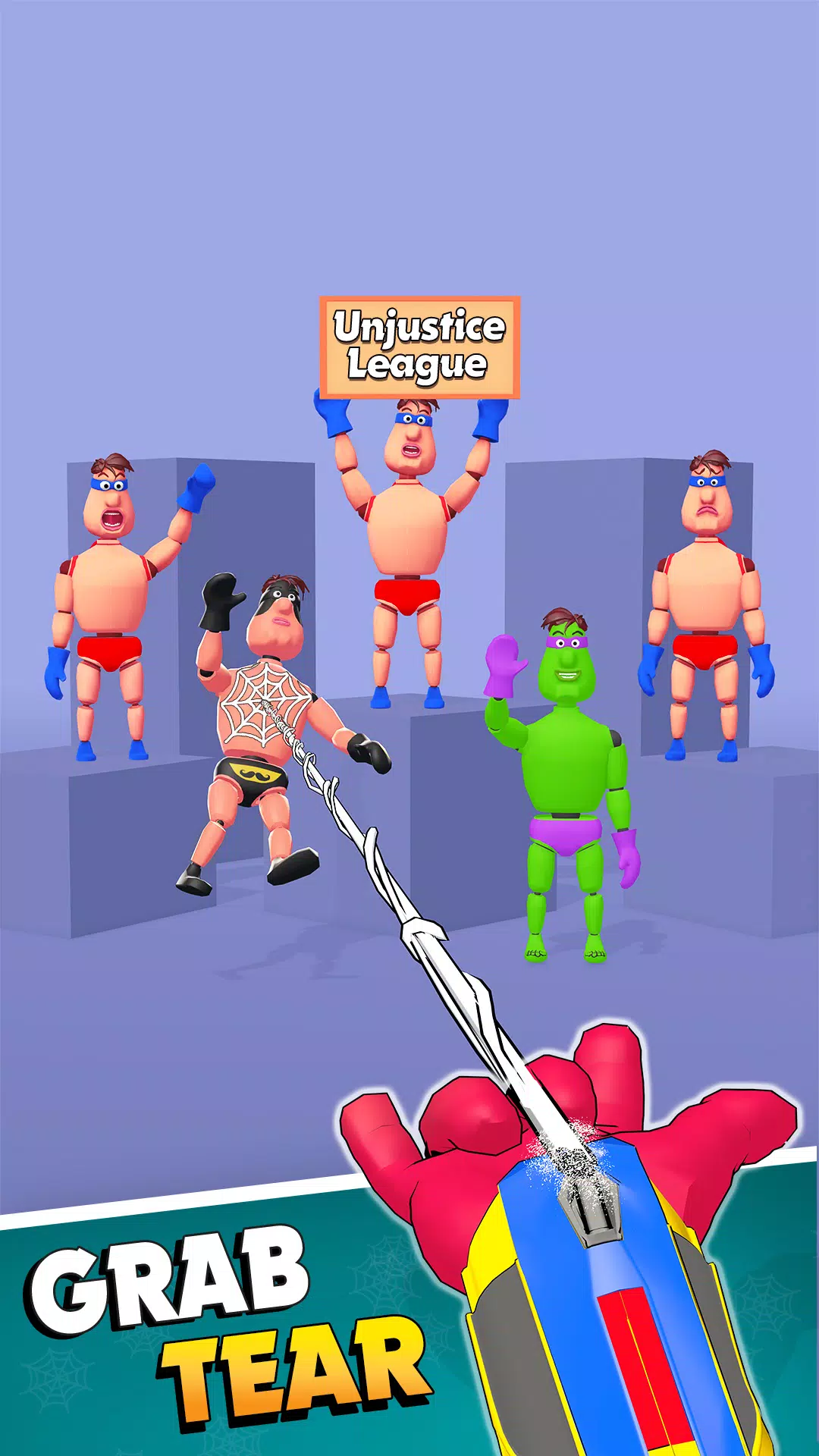 Hero Capture : Grab and Tear