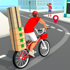Delivery Boy Bicycle Game أيقونة