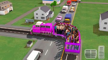 Passenger Express Train Game screenshot 1