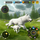 Jeux loup Le simulateur loup APK