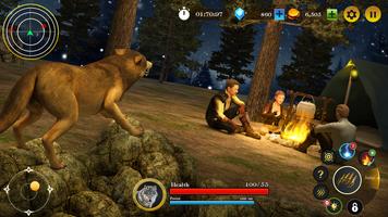 Wolf-Spiele Der Wolf-Simulator Screenshot 2