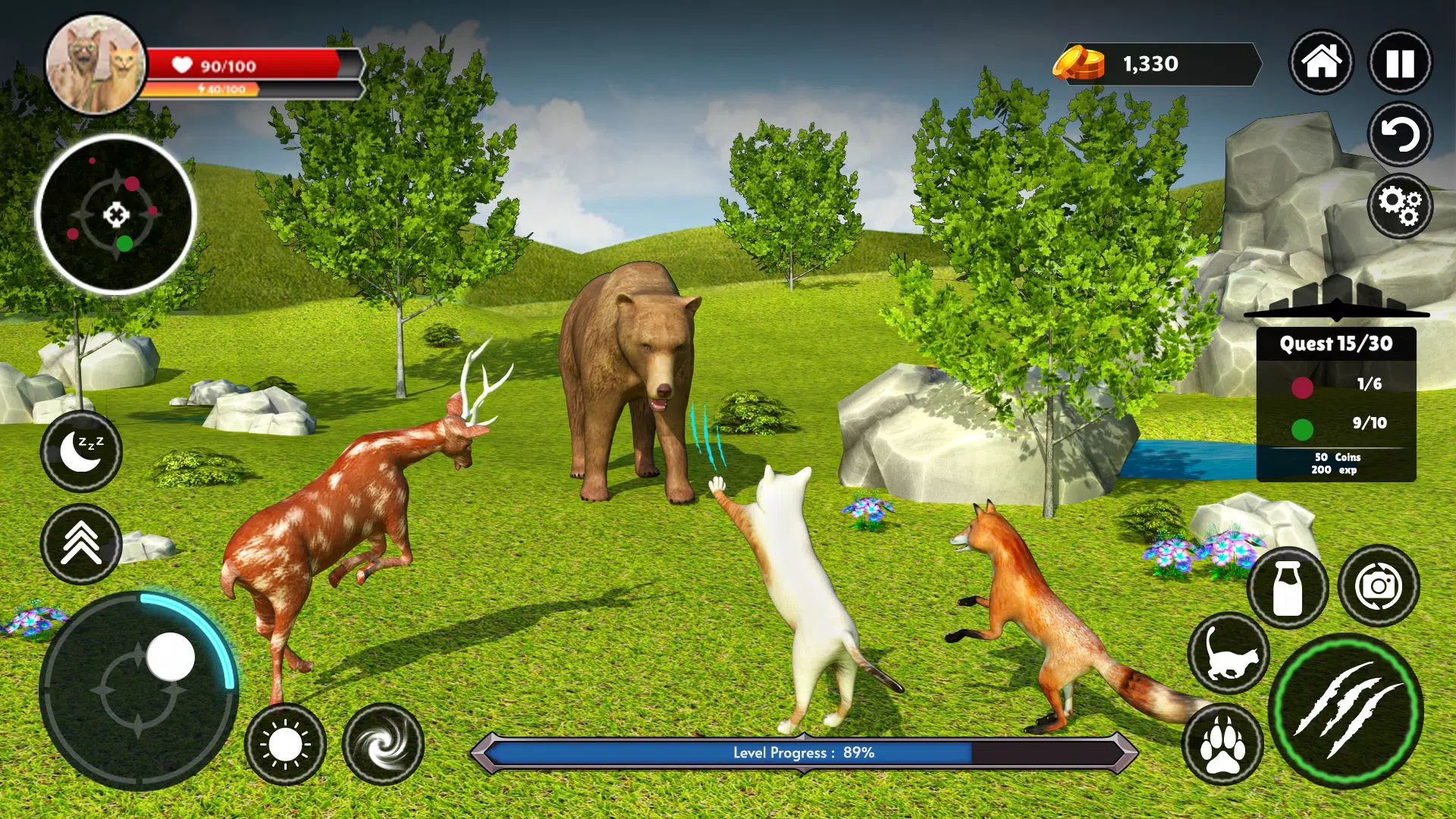 Cat Games Wild Zoo Animal Game APK for Android Download