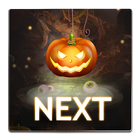 Next Halloween Pumpkin  LWP icône