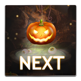 Next Halloween Pumpkin  LWP icône