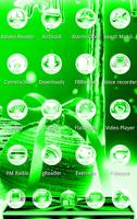 NEXT LAUNCHER 3D GreenNY THEME ảnh chụp màn hình 1