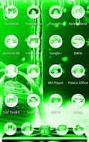 NEXT LAUNCHER 3D GreenNY THEME ảnh chụp màn hình 2