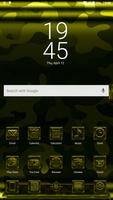 Next Launcher MilitaryB Theme ảnh chụp màn hình 1