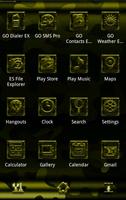 Next Launcher MilitaryB Theme ảnh chụp màn hình 2