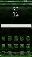 Next Launcher MilitaryG Theme تصوير الشاشة 1