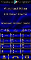 Abstract Blue 3D Next Launcher screenshot 2