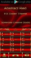 Abstract Red 3D Next Launcher  screenshot 3