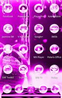 NEXT LAUNCHER 3D PinkNY THEME ảnh chụp màn hình 2