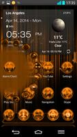 برنامه‌نما Next Launcher 3D RingsO Theme عکس از صفحه