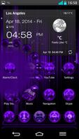 Next Launcher 3D PUrings Theme تصوير الشاشة 2