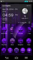 Next Launcher 3D PUrings Theme تصوير الشاشة 3