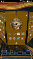 Next Launcher 3D Theme VanGogh Ekran Görüntüsü 2