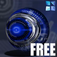 Blue Krome Theme and Icons APK download