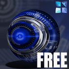 Blue Krome Theme and Icons icon