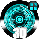APK Cyan Krome iconpack Next Theme