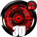 Red Krome Next theme iconpack APK