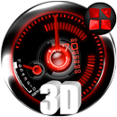 Red Drift NEXT theme iconpack APK