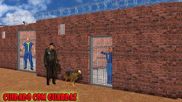 prisão escapar cadeia pausa sobrevivência jogos Cartaz