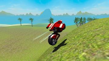 Flying Motorcycle Simulator capture d'écran 2