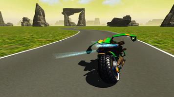 Flying Motorbike Stunt Rider ポスター