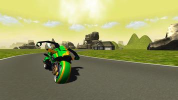 Flying Motorbike Stunt Rider capture d'écran 1