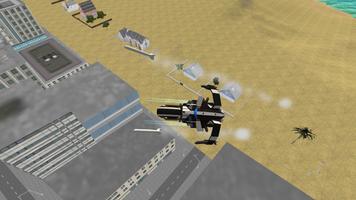 برنامه‌نما Flying Police Motorcycle Rider 2019 عکس از صفحه