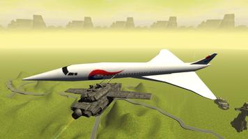 Flying Battle Tank Simulator পোস্টার