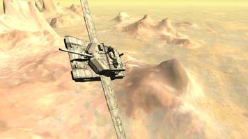 Flying Battle Tank Simulator screenshot 1