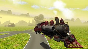 Flying Train Simulator 3D Free screenshot 1